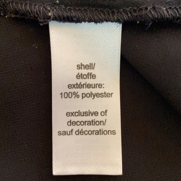 Studio Y Sheer Long Sleeve with Silver Beading Size S - Picture 4 of 4